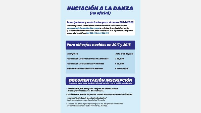 DATES AND REGISTRATION FOR BEGINNERS 2024/25